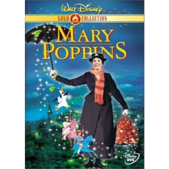 Mary Poppins Gold Collection DVD Disney Original Theatrical Production G Region1 - Picture 1 of 4